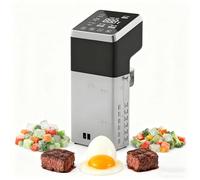 XNXYSMKJ Macchina Sous Vide per Ristorante, Cuocitore Sous Vide da 1600W, Circolatore a Immersione, Ultra Silenzioso 13dB, Design Pompa Potente IPX8, Controllo Temperatura Preciso