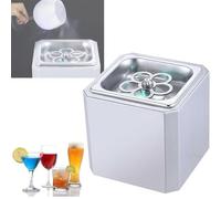XNXYSMKJ Raffreddatore per Bicchieri, congelatore in Vetro a CO2 per Cocktail, Birra, Bevande Miste Raffreddatore per Bottiglie in Vetro per Bar, Ristorante