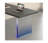 XNXYZABCE Gambe per mobili in acrilico trasparente, Supporto galleggiante sostitutivo for tavolino da caffè con gambe scrivania in acrilico for bar pranzo multicolore(Blue)