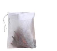 XNXYZABCE Sacchetti filtranti con cordoncino Sacchetto filtro for tè con coulisse in tessuto non for uso alimentare, for zuppa di, 20/50/100 pezzi(10x12cm,100PCS)