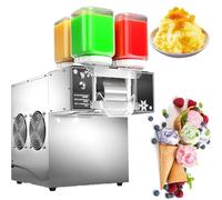 XNYXLPP Macchina per la triturazione della Neve Commerciale, ad Alta capacità, Multifunzionale e Portatile, per ristoranti, tè al Latte, Negozi di Hot Pot