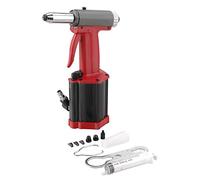 XNZJHPP Rivettatrice pneumatica pneumatica con Impugnatura a Pistola, rivettatrice ad Aria compressa Kit Pistola per Rivetti ciechi con Raffreddamento dell'olio e valvola di Collegamento