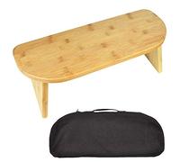 XNZJHPP Sedia da Meditazione Pieghevole - Panchina Seiza in bambù e Sgabello da inginocchiatoio per Meditazione Vipassana Zen e trascendentale - Mobili per Meditazione Leggeri e Portatili