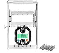 XNZJHPP Tester elettronico per la Forza della Presa della Mano Rinforzatore della Presa per Uomini e Donne Misuratore per Esercizi per la Mano Misuratore Digitale per l'allenamento della Presa della