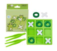 XO Board Games - Interactive Educational Desktop Game, Intrattenimento per feste di viaggio in famiglia | Game Night Activity System, Adults Kids Learning Challenge, design compatto portatile, gioco