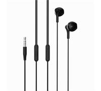 XO EP39 Music Auricolare con microfono - Cavo 1,2 m - Pulsante di controllo - Colore Nero XOEP39BK