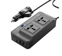 XO Power Inverter 200W - Frequenza di uscita 50 Hz - Indicatore LED - Protezione da sovraccarico e cortocircuito - Uscita USB e NEW