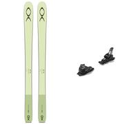XO Skis - Attacchi da sci alpino - Pack Xo V21 Green Tea Tuscany Olive 2025 - Verde