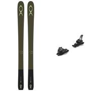 XO Skis - Attacchi per sci freeride/freestyle - Pack Xo V21 Tuscany Olive Green Tea 2025 - Kaki