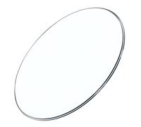 XOBRJQZ Piano del Tavolo Rotondo in Vetro Temperato, Vetro Trasparente con Bordo Lucido, Protezione del Piano del Tavolo(750mm(30In))
