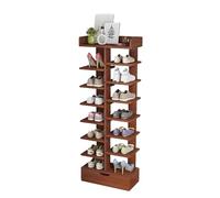 XOBRJQZ Scarpiera Verticale a 8 Livelli, Organizzatore per la Conservazione di Scarpe, Torre per Scarpe Slim per 14 Coppie, Salvaspazio, per Ingresso, Soggiorno, Camera da Letto