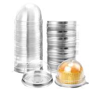 Xocome Mini Scatole per Torte, Cupcake, Muffin per Feste di Compleanno - 50 Pezzi