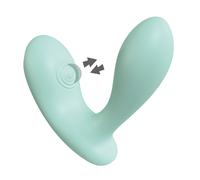 Xocoon DuoVibe II Tapping Vibrator Mint
