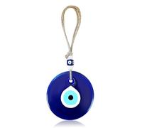 XoeLLe 10 cm Occhio di Allah, Amuleto Contro il Malocchio, Vetro Evil Eye Ciondolo Amuleto, Portafortuna da Regalare, Amuleto Portafortuna, per Decorazione per la Casa per buona fortuna e protezione
