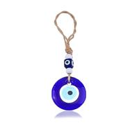 XoeLLe 5 cm Occhio Turco, Contro il Malocchio, Vetro Evil Eye Ciondolo Amuleto, Portafortuna da Regalare, Malocchio Auto Decorazione da Parete, per Decorazione per la Casa, Good Luck Ornament