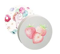 XoeLLe 50 Pezzi Vuoto Segnalibro, 15x5 cm Carta Acquerello, Segnalibro Personalizzato con 50pz Nappine, per Segnalibri Personalizzati Fai Da Te Libri, Artigianato, Regali Decorativi (Rotondo)