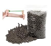 XoeLLe 600 Pezzi Slingshot Mud Ball, Palla di Argilla, Fionda Slingshot Pallini, per Tiro Esercizi,Funziona con Qualsiasi Fionda, Ottimo Regalo per Gli Amanti Della Fionda(8mm)