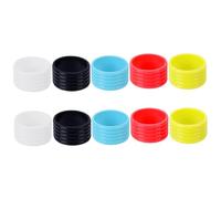 Xoeryoy 10 Pezzi di Impugnatura da Tennis, 1 Banda di Paddle al Pickleball in Silicone Non Slittamento, Presa per la Racchetta da Te