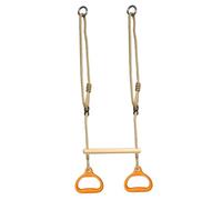 Xoeryoy Barra sospesa per Bambini, Altalena a Trapezio Regolabile con Anelli da Ginnastica per Giochi al Chiuso e all'aperto, Fitness per Allenamento della Forza per Bambini Piccoli