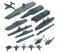 Xoeryoy Battaglia Giocattolo 17pcs/Set Set di Battaglie Realizzati Realizzati da Navi e aeromo &&