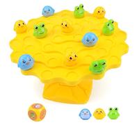 Xoeryoy Gioco di equilibrio Gioco interattivo di impilamento Simpatico pinguino, rana e anatra Giocattolo per bambini Mini giocattolo da scrivania per il tempo degli amici di famiglia;1