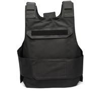Xoeryoy Guida per Vettore di Piastra Impermeabile e Resistente all'Usura con scanalature Cave Costume a Rilascio rapido con Tasca Nascosta per Allenamento all'aperto