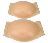 Xoeryoy Pancione Artificiale in Silicone Regolabile con Pancia Incinta, con Tracolla, Realistico, per Film, Serie TV, Costumi Parodia, Cosplay, 2-3 Mesi ;1