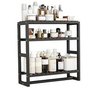 Xoeryoy Scaffali da bagno a muro montato sull'organizzatore del bagno con asciugamani da 3 livelli su scaffale per la toilette per gli organizzatori della cucina domestica ·