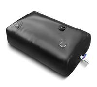 Xoeryoy Serbatoio dell'Acqua Portatile, Sacca di stoccaggio dell'Acqua Pieghevole da 110 Litri con valvola aggiornata per Esterni, Dettagli Auto, Campeggio ed Emergenza