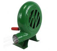 Xoeryoy Ventilatore per barbecue e soffiatore antincendio, soffiatore portatile a manovella da 8 W per grigliate all'aperto, caminetto, fucina, campeggio e accensione del fuoco della stufa