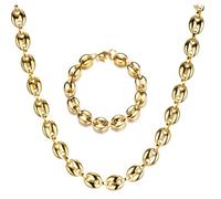 XOJSSLKX Collana Uomo Donna Gioielli Ciondolo Pendente Necklace Set Di Collane A Catena Per Uomo