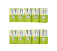 Xoktlde 5/10 batterie a bottone CR1220 al litio da 3 V per dispositivi a bassa potenza come telecomandi e orologi CR1220 batteria di controllo remoto