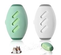 xolear 2 Pezzi Reusable Lint Roller, Rullo Anti Pelucchi Lavabile, Rullo per Peli di Animali Domestici, Sticky Roller Piccolo Portatile, per Vestiti, Cani, Gatti, Peli di Polvere (Bianco, Verde)