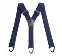 xolear Bretelle Uomo Larghi 3,8 cm, Eleganti Bretelle a Forma di Y con 4 Forte Clip Robuste, Registrabili ed Elastici per Tute Casual da Lavoro Jeans Pantaloni Lavoro