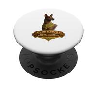 Xoloitzcuintli Antico Elegante Cane Senza Peli PopSockets PopGrip Adesivo