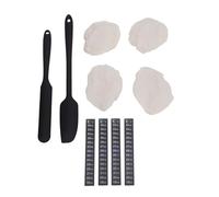 Xolsurg Fighdough Starter Set Kit da forno di pane efficiente con copertura di stoffa e strisce di termometro per barattoli da 3 pollici a 4 pollici
