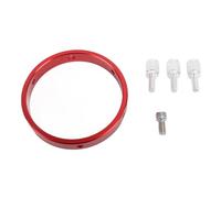 Xolsurg Guide Scope Aning Alluminio lega di alluminio 6 fori 80mm rosso per tubo del telescopio 60-80 mm di diametro