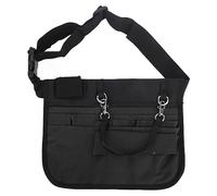 Xolsurg Nurse Medical Waist Caspa ad alta resistenza Multi Compartment Storage Morsettale regolabile Portable Weight per gli operatori sanitari (Nero)
