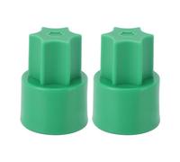 Xolsurg Pasta Prumo Riducia Ruota in nylon in plastica leggera Remover 2pcs Verde