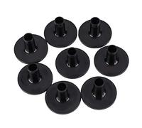 Xolsurg Plastic Black Black Cymbal maniche 8 pezzi Accessori durevoli senza arrugginitura per strumenti musicali