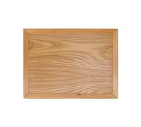 Xolsurg vassoio in legno di grande capacità di raccolta vassoio multifunzionale (40 * 30,5 cm) (36,5 * 27 cm)