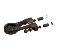 Xon Garmin Handlebar Cycling Computer Mount Argento Black