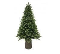 ALBERO DI NATALE 210cm - mod. DARSY VERDE - Effetto Real TOUCH - rami PE+PVC