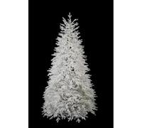 XONE Albero di Natale Lincoln White Real Touch Deluxe 180CM | Esemplare Bianco, Unico Solo POLIETILENE