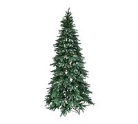XONE Albero di Natale Theo Slim 180 CM - 100% PE Effetto Real Touch