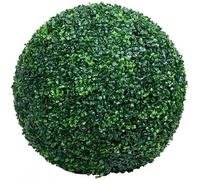 XONE Bosso Luxury Artificiale Diametro 36cm | Palla Sfera Artificiale | Buxus Cespuglio Foglie Verdi in PVC
