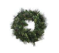 XONE Corona Milton PP+PVC Diametro 60cm | Ghirlanda Natalizia | Decorazione Natale