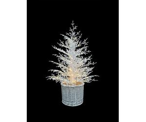 XONE Pinetto Artificiale Coral White 90 cm 100% Polietilene