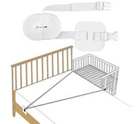 XongSyue 8M Cinghia per Lettino, Regolabile Cinghie di Fissaggio per Lettino, Universale Cinghie Culla Letto, Bianco Cintura di Fissaggio del Letto Attacco, Protezione più Forte per Il Tuo Bambino