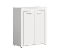 xonox.home Armadio Jam X8BA9603 - Scarpiera in bianco, 80 x 95 x 35 cm